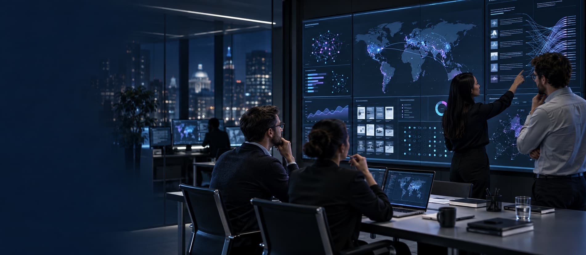 Explanatory photograph for FULGEO for fintech. Practical visibility systems for search engines, answer engines and generative AI.